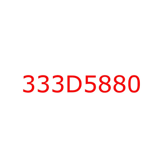 333D5880 Шестерня распредвала (Z=34) 4HK1 JCB, 333D5880