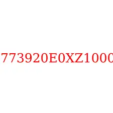 3773920E0XZ10001