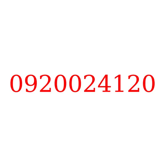 0920024120 Пробка корпуса КПП, 0920024120