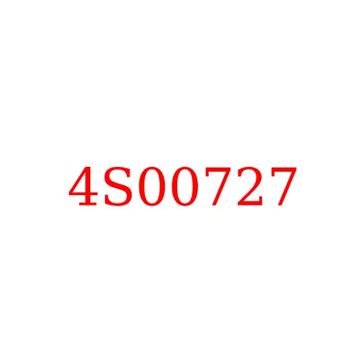 4S00727 Ремкомплект гидрораспределителя HITACHI ZX200/ZX200-3G, 4S00727