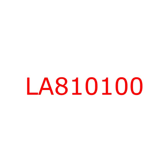 LA810100 Кольцо уплотнительное гидравлики HITACHI, LA810100