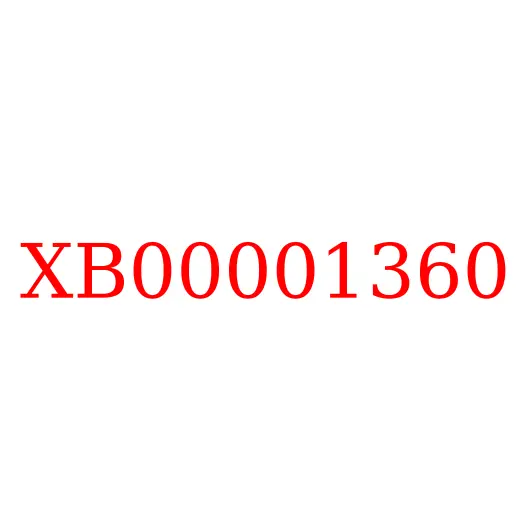 XB00001360 Кольцо уплотнительное поршня гидромотора поворота HITACHI ZX330-5G/ZX350H-5G, XB00001360
