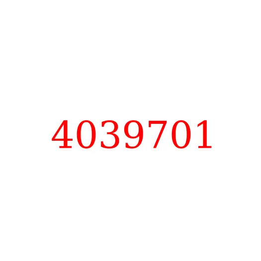 4039701 Кольцо уплотнительное HITACHI, 4039701