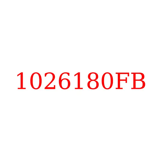 1026180FB Клапан электромагнитны турбокомпрессора 4DA1 JAC N56, 1026180FB