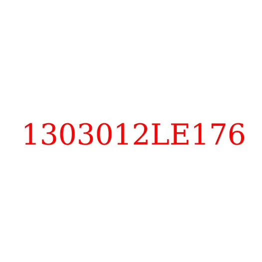 1303012LE176 Патрубок (шланг) радиатора нижний (от радиатора к тройнику) JAC N80/N90, 1303012LE176