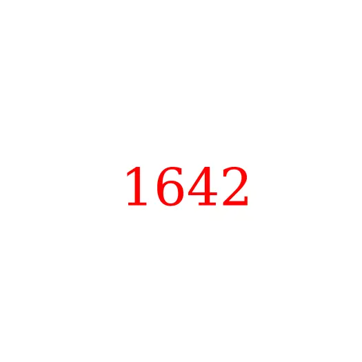 1642 Прокладка механизма переключения передач КПП 12JSD180T JAC N350, 1642