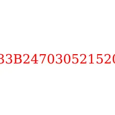 33B247030521520