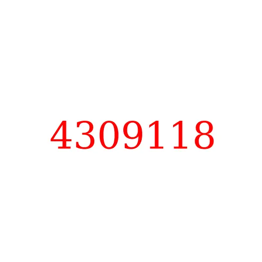 4309118 Комплект прокладок ДВС (верхний) ISF3.8 (Е5) JAC N120, 4309118