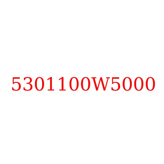 5301100W5000 Планка декоративная передней панели JAC N25/N35, 5301100W5000