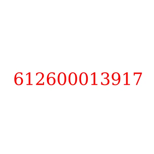 612600013917 Полукольцо коленвала упорное (верхнее) WP10 (Евро-5) JAC N350, 612600013917