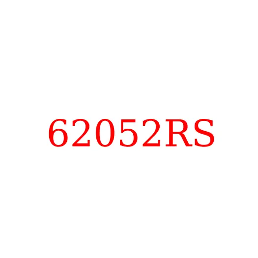 62052RS Подшипник маховика (опорный коленвала) JAC N120, 62052RS