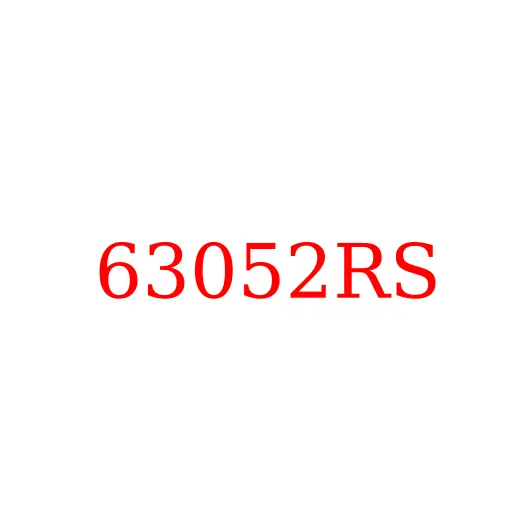 63052RS Подшипник маховика (опорный коленвала) WP10 (Е5) JAC N350, 63052RS