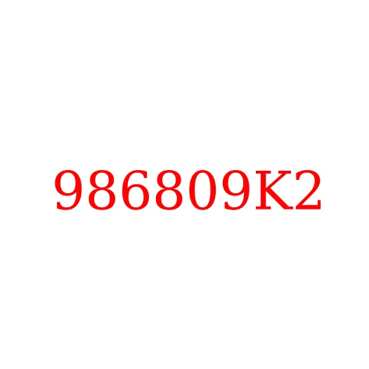 986809K2 Подшипник сцепления выжимной JAC N56, 986809K2