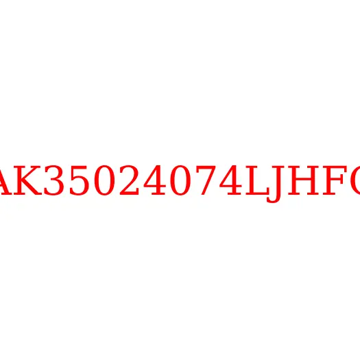 AK35024074LJHFG Накладка тормозная задняя JAC N200, AK35024074LJHFG