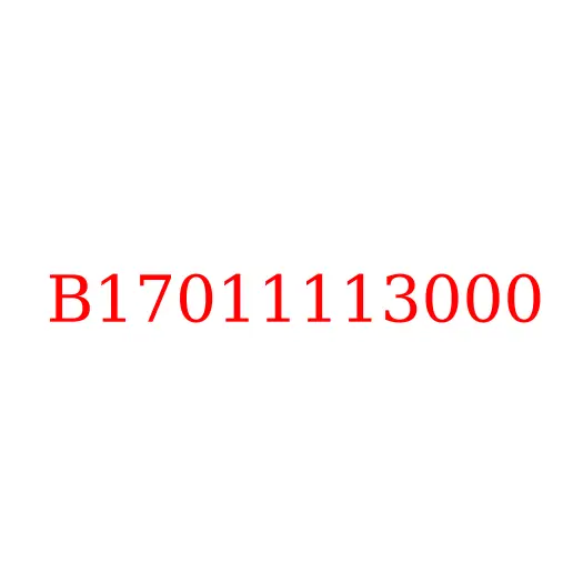 B17011113000 Вал первичный КПП LC6T540B JAC N80/N90, B17011113000