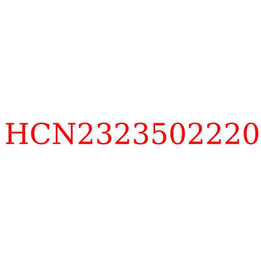 HCN2323502220 Цилиндр тормозной задний правый JAC N25/N35, HCN2323502220