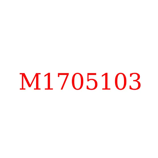 M1705103 Сливная пробка КПП LC6T540B JAC N80/N90, M1705103