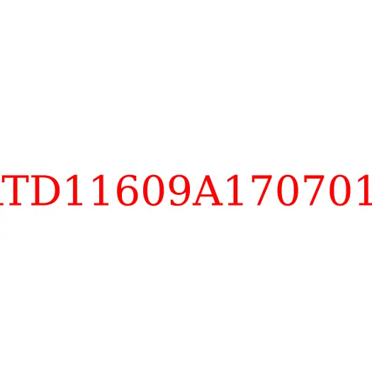 RTD11609A1707016 Прокладка задней крышки КПП 12JSD180T JAC N350, RTD11609A1707016