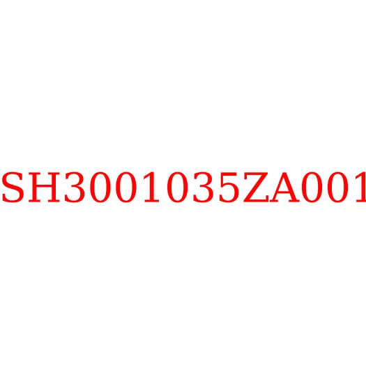 SH3001035ZA001 Подшипник шкворня поворотного кулака JAC N200, SH3001035ZA001