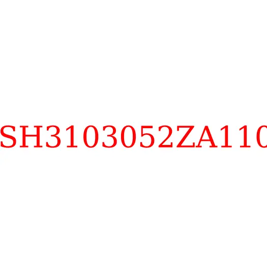 SH3103052ZA110 Шпилька колеса передняя JAC N200, SH3103052ZA110