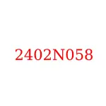 2402N058 исузу запчасти
