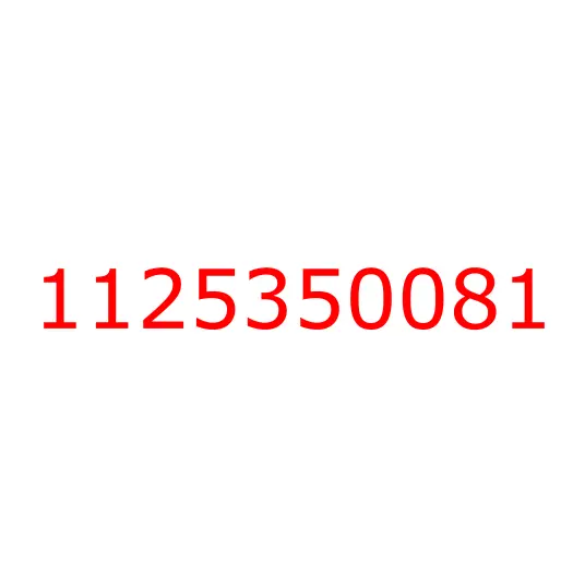 1125350081 Шайба упорная (фланец) шестерни ГРМ (ID=12.3 OD=76) 6WG1 ISUZU, 1125350081