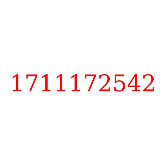 1711172542 уплотнитель решетки радиатора, 1711172542
