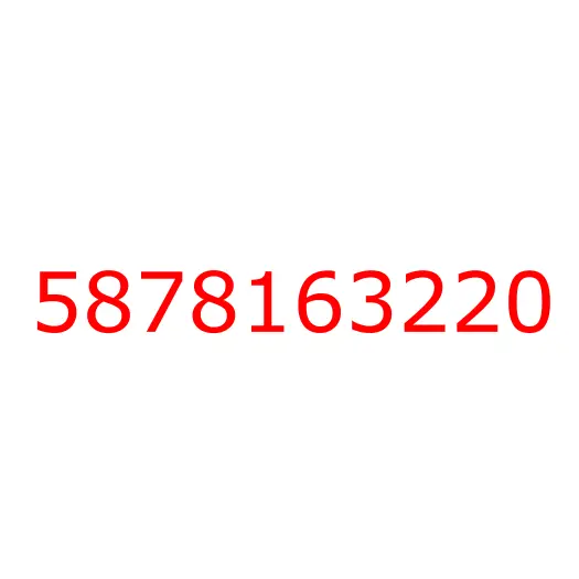 5878163220 Гильзо-поршневая группа (3X) 4HG1 ISUZU, 5878163220