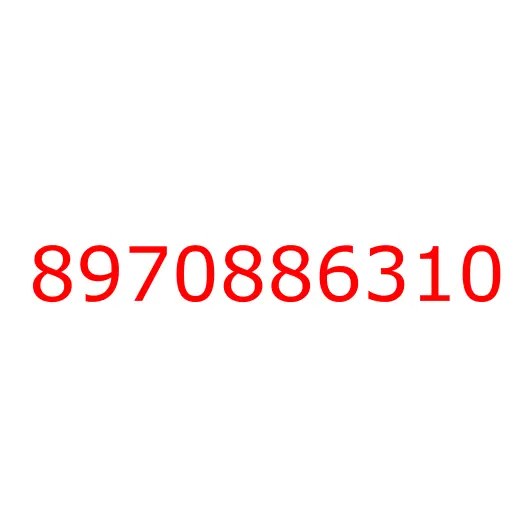 8970886310 FINISHER; FRT BUMPER, 8970886310