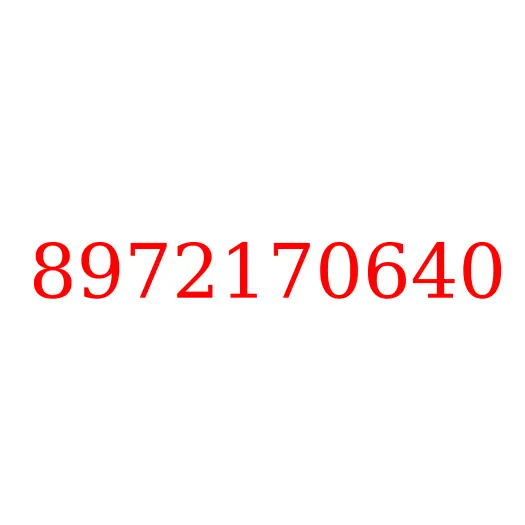 8972170640 приборная панель, 8972170640