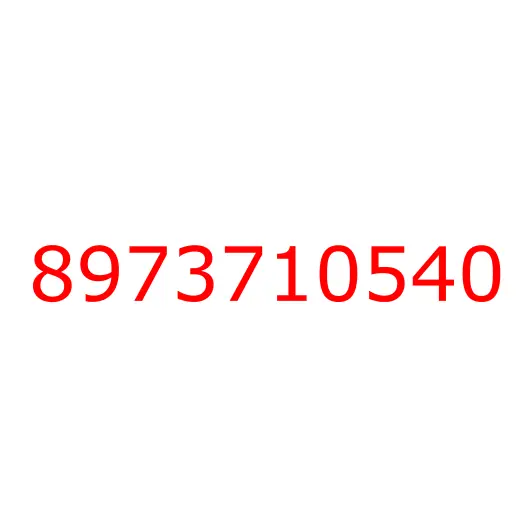 8973710540 08.808 PLATE; CAUTION,CAB, 8973710540