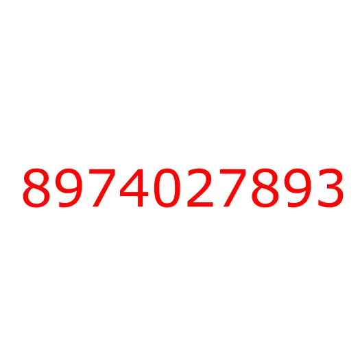 8974027893 панель кабины угловая, 8974027893