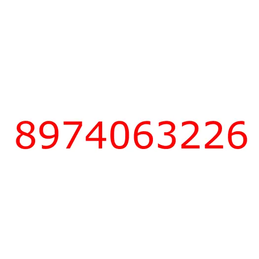 8974063226 16.330 LOCK; DOOR,RR DOOR, 8974063226