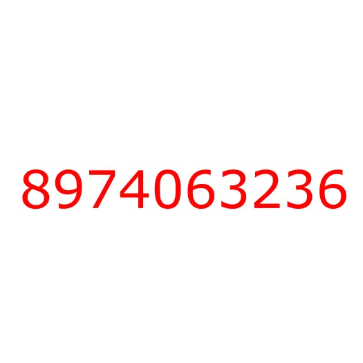 8974063236 16.330 LOCK; DOOR,RR DOOR, 8974063236