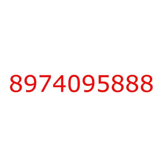 8974095888 панель кабины угловая, 8974095888