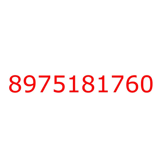 8975181760 Щит тормозной задний NMR85 (E5), 8975181760