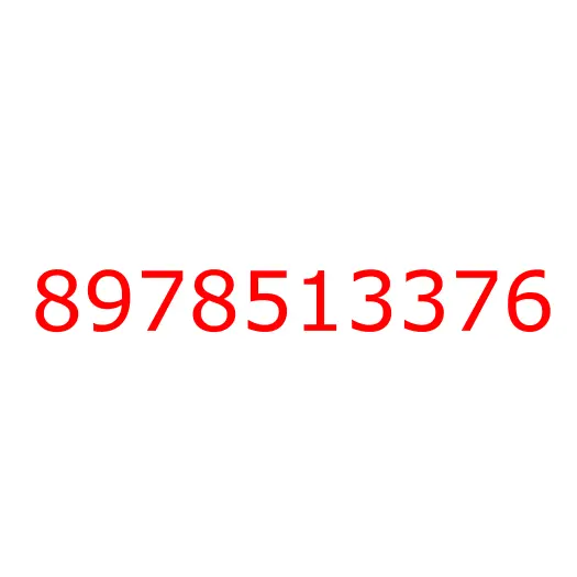 8978513376 16.592 PANEL; CANT RAIL SIDE, 8978513376