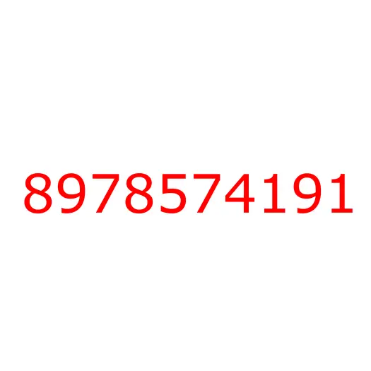 8978574191 08.808 PLATE; CAUTION,CAB, 8978574191