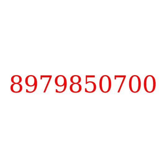8979850700 16.800 MAT; FLOOR,REINF,CAB RR  MTG, 8979850700
