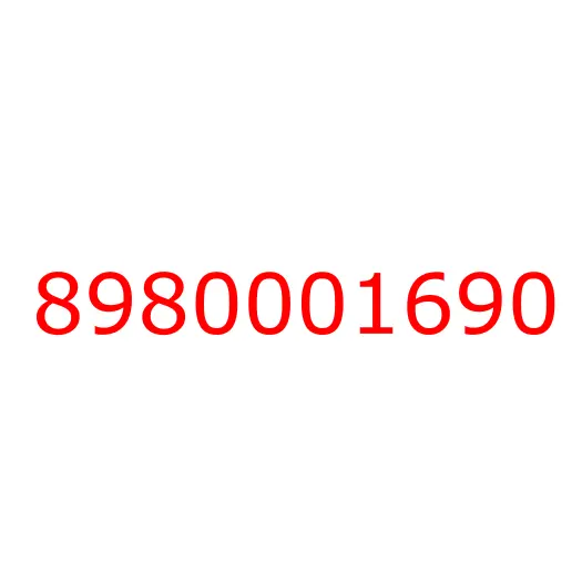 8980001690 07.836 BAR; BACK,RR, 8980001690