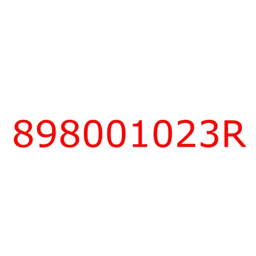 898001023R Прокладка EGR 4HK1 (3 отв.)( от клапана к охладителю) =TAP=, 898001023R