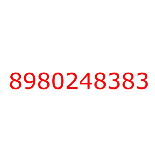 8980248383 направляющая стекла двери, 8980248383