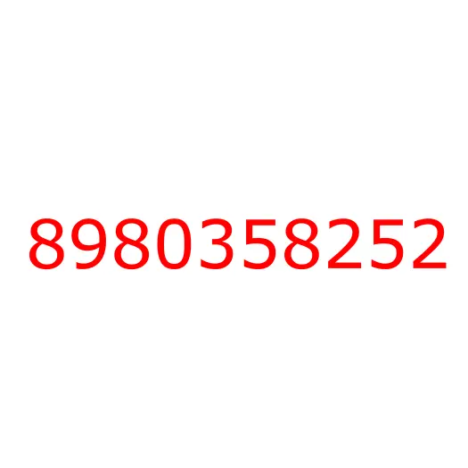 8980358252 07.629 CROSSMEMBER; SPARE TIRE, 8980358252