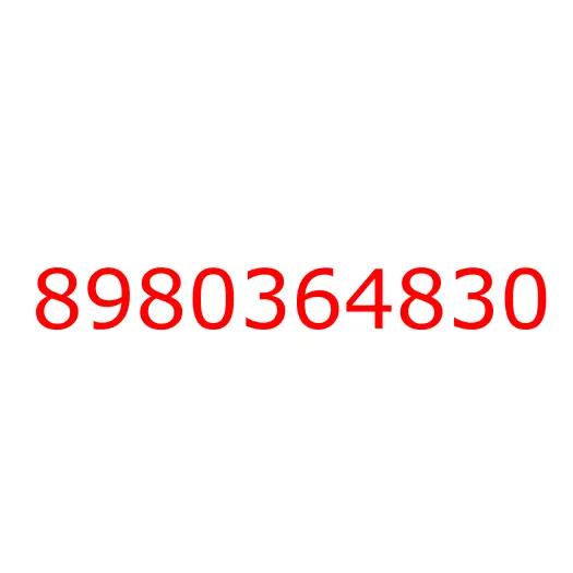 8980364830 03.163 PIPE; FUEL,RETURN, 8980364830