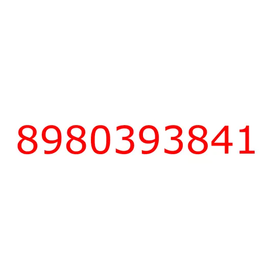 8980393841 16.225 SEAL; DOOR,UPR,CAB SIDE, 8980393841