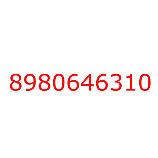 8980646310 03.163 PIPE; FUEL,RETURN, 8980646310