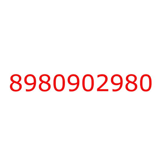 8980902980 16.345 HANDLE; INSIDE,RR DOOR, 8980902980