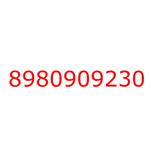 8980909230 LABEL; ENG MAINTENANCE, 8980909230