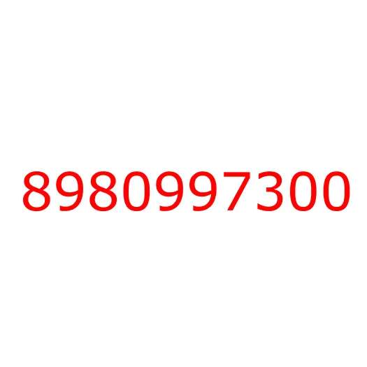 8980997300 PIPE; BRK,M/CYL TO UNION, 8980997300