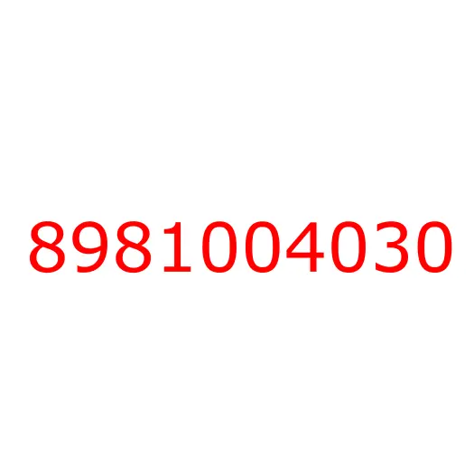 8981004030 16.085 BRACKET; INST PNL, 8981004030